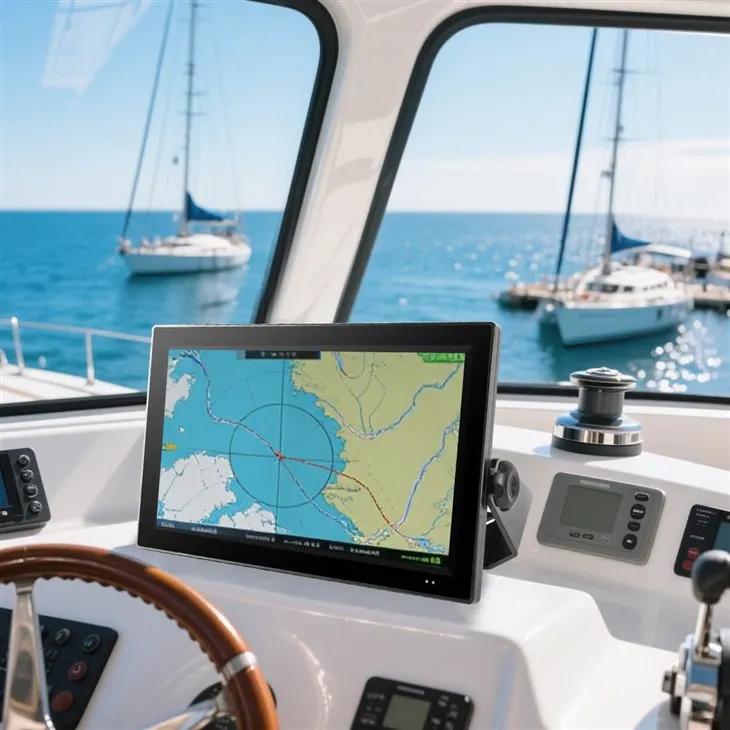 Visualizzazione del monitor marino